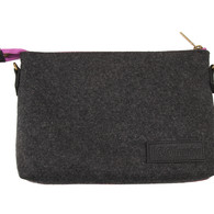 Crossbody Bag made of Harris Tweed Messenger Bag with Zipper